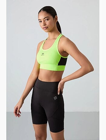 Top sportivo crop senza maniche aderente tommy
