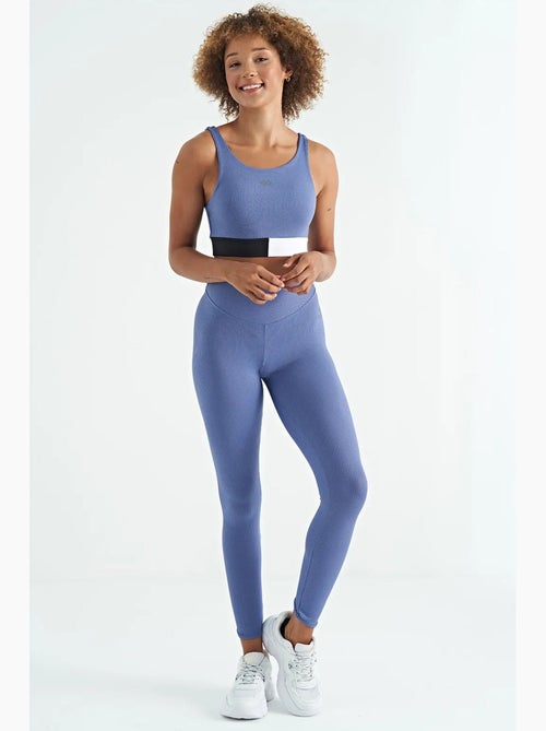 Top sportivo crop senza maniche color block tommy - Kiabi Top sportivo crop senza maniche color block tommy - Kiabi