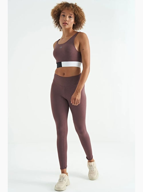 Top sportivo crop senza maniche color block tommy - Kiabi Top sportivo crop senza maniche color block tommy - Kiabi
