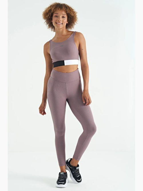 Top sportivo crop senza maniche color block tommy - Kiabi Top sportivo crop senza maniche color block tommy - Kiabi