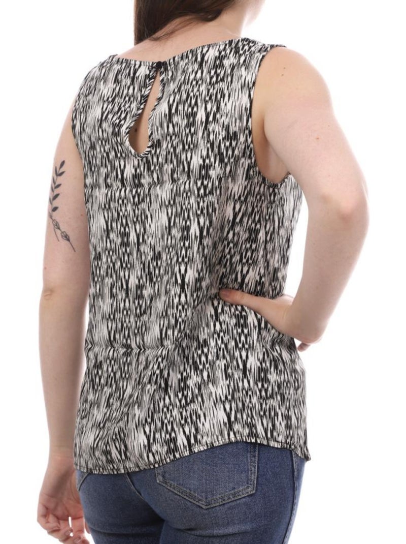 Top Stampato Donna Vero Moda Easy Nero Bianco - Kiabi