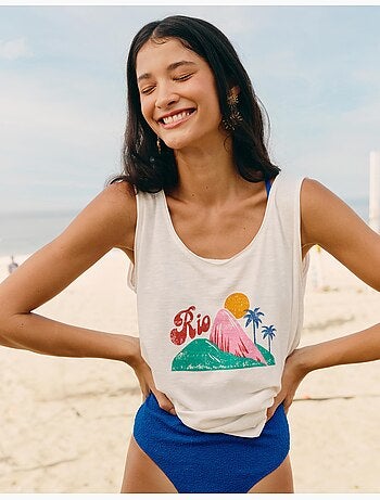 Top stampato, MO Fashion