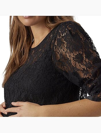 Top t-shirt premaman in pizzo vero moda