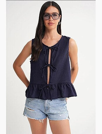 Top volant fiocco davanti mixray