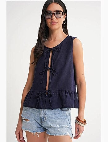 Top volant fiocco davanti mixray
