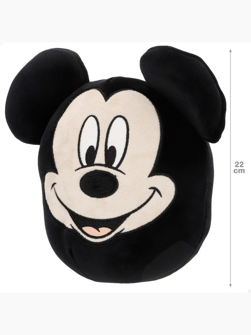 Topolino cuscino di peluche, 22 cm + 3 anni Nero - Kiabi