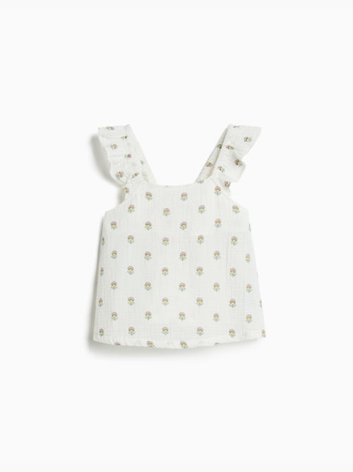 Toppa con volant, mo fashion - Kiabi