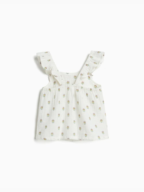 Toppa con volant, mo fashion - Kiabi