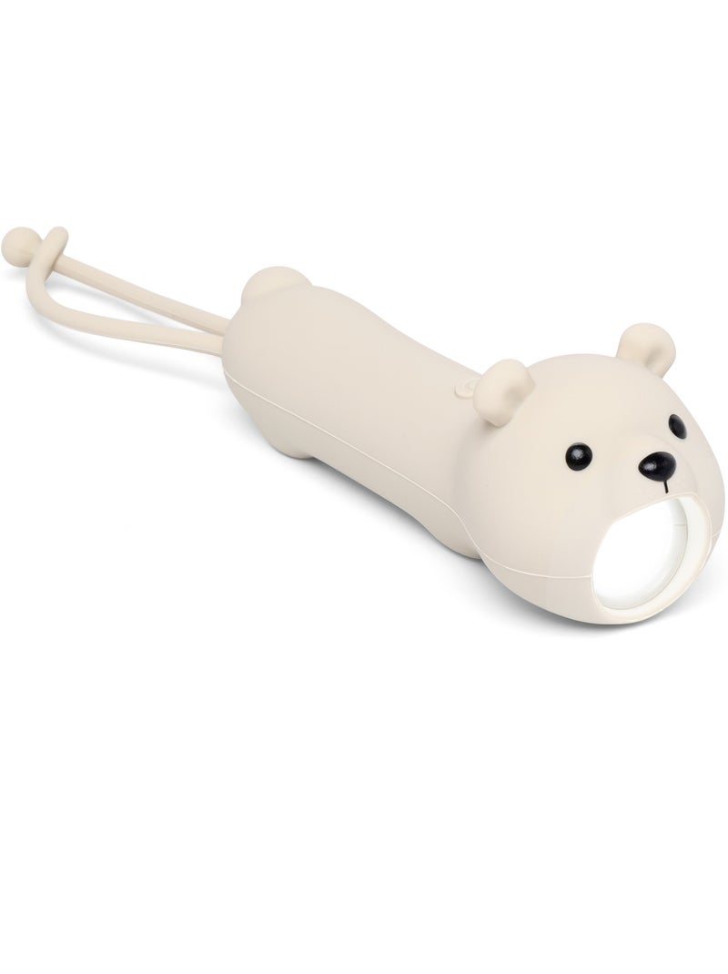 Torcia animali in silicone per bambini | little l | little l Ecru - Kiabi
