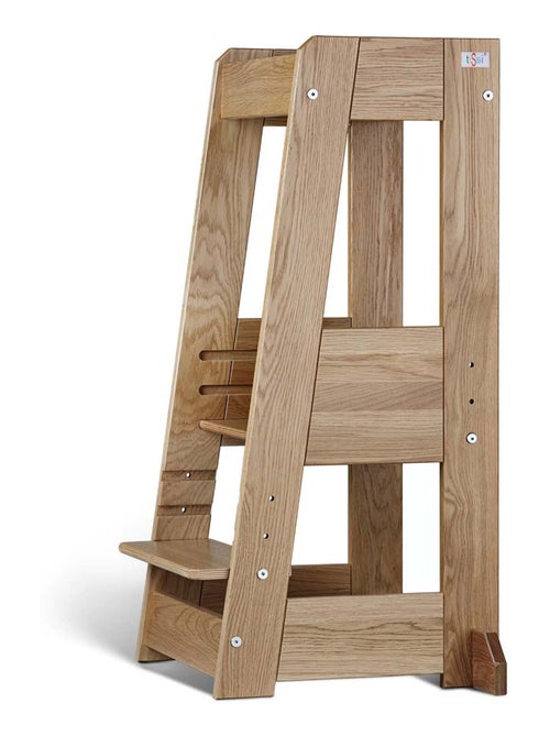 Torre d'apprendimento per bambini in rovere | Tissi - Kiabi
