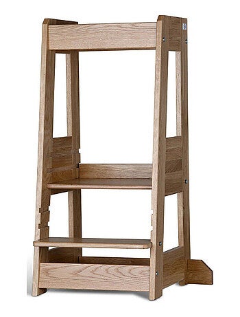 Torre d'apprendimento per bambini in rovere | tissi | tissi