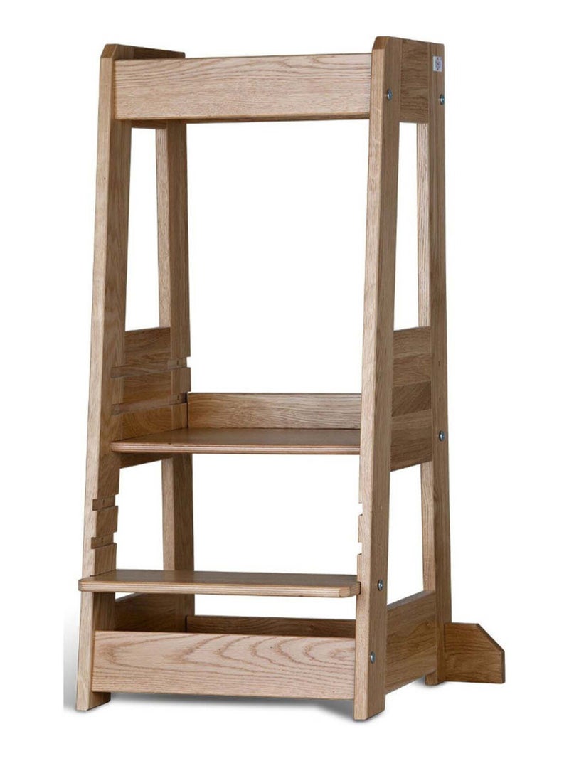Torre d'apprendimento per bambini in rovere | tissi | tissi Marrone cioccolato - Kiabi