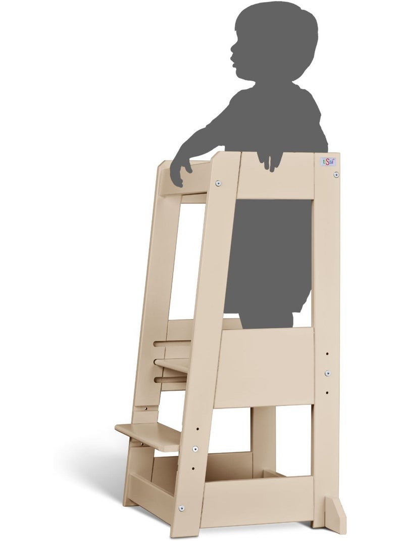Torre di apprendimento e osservazione felix montessori | tissi | tissi Beige chiaro - Kiabi