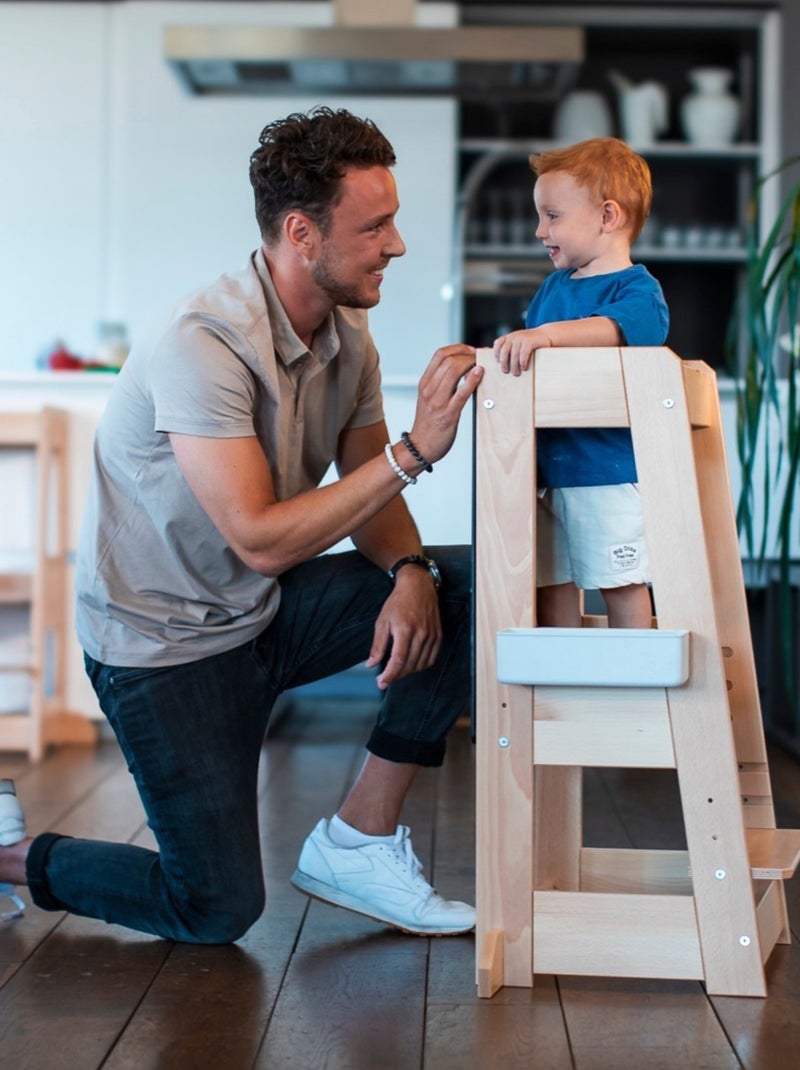 Torre di apprendimento e osservazione felix montessori | tissi | tissi Beige - Kiabi