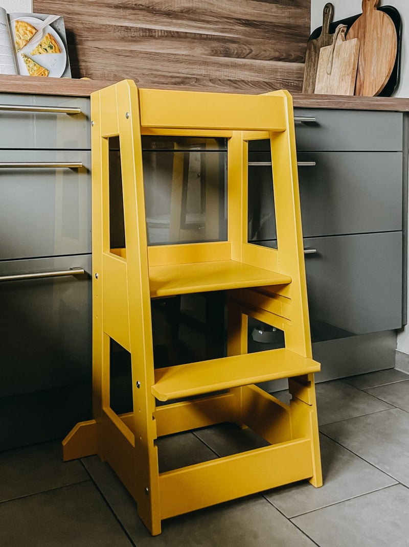 Torre di apprendimento e osservazione felix montessori | tissi | tissi Giallo - Kiabi