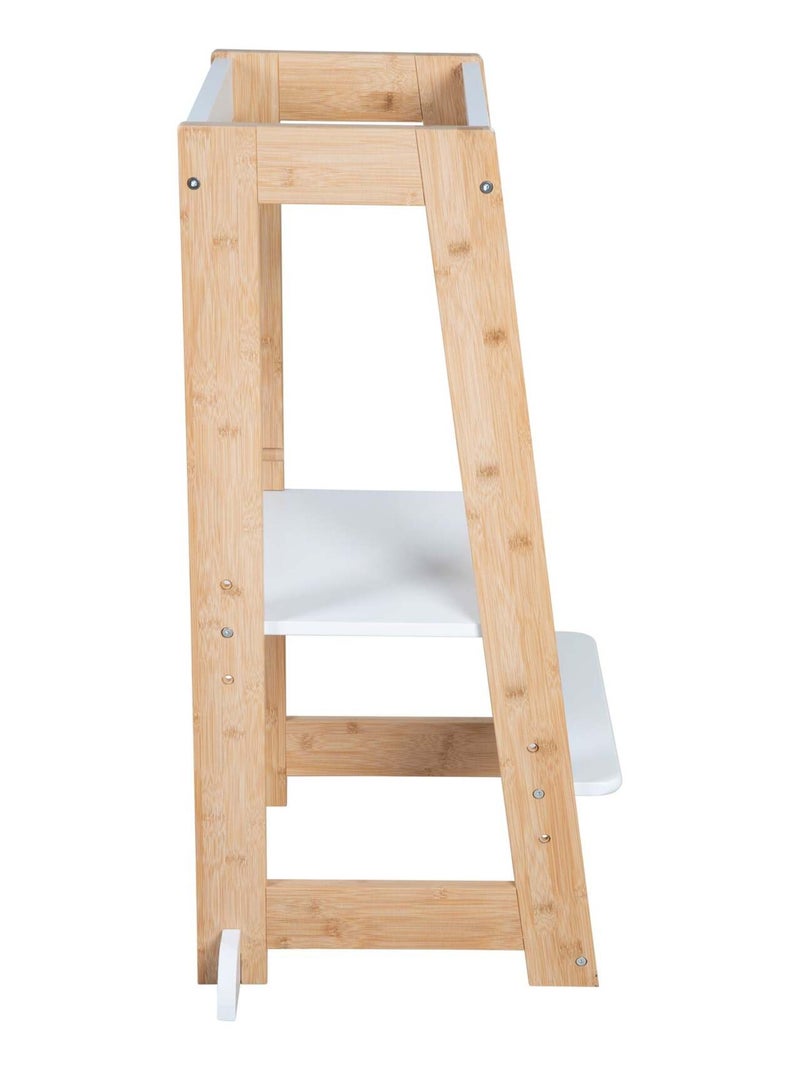 Torre di apprendimento evolutiva in bambù FSC® – ROBA Bianco Marrone - Kiabi
