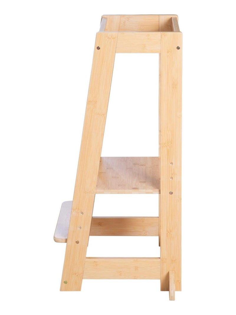 Torre di apprendimento evolutiva in bambù FSC® – ROBA Marrone chiaro - Kiabi