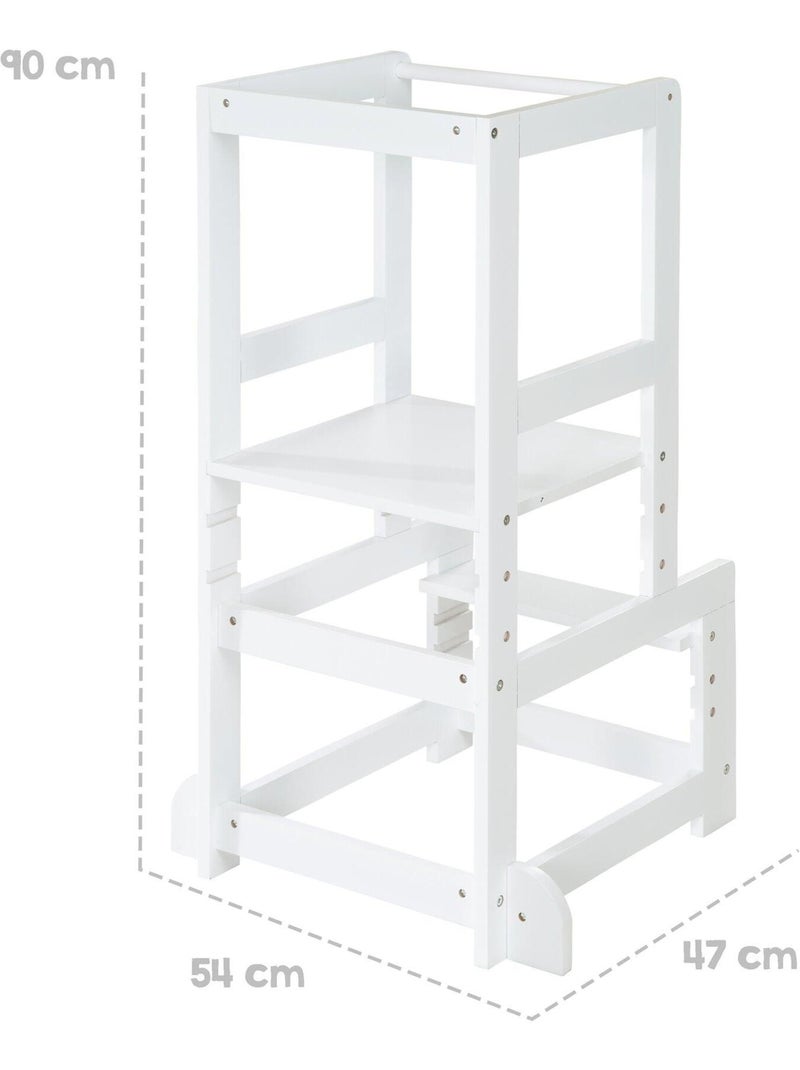 Torre di apprendimento evolutiva in legno – ROBA Bianco - Kiabi