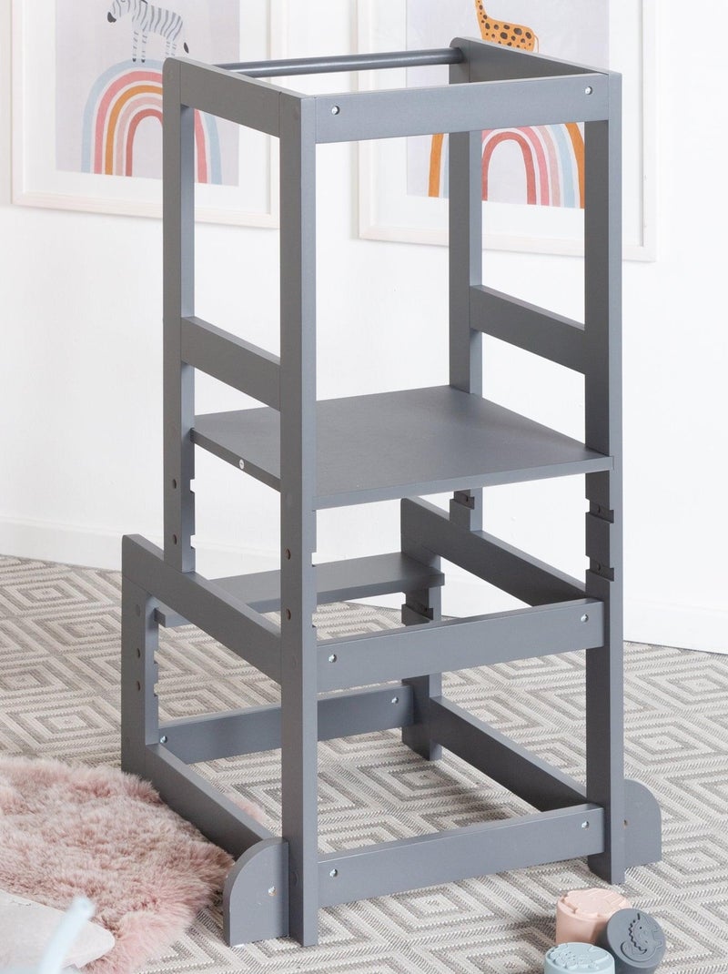 Torre di apprendimento evolutiva in legno – ROBA Grigio antracite - Kiabi