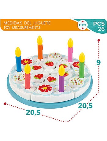 Torta di compleanno in legno WOOMAX