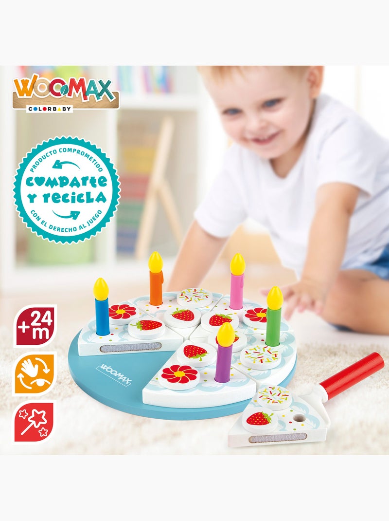 Torta di compleanno in legno WOOMAX N/D - Kiabi
