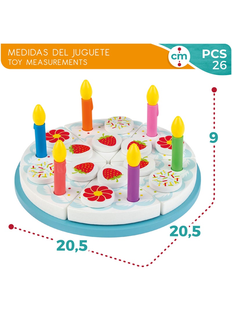 Torta di compleanno in legno WOOMAX N/D - Kiabi