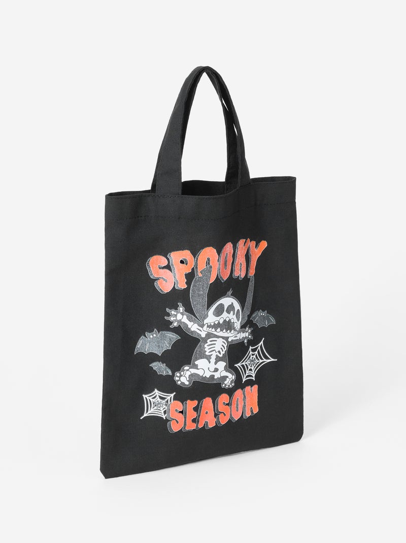Tote bag / Borsa per dolcetti per Halloween \'Stitch\' \'Disney\' Nero - Kiabi