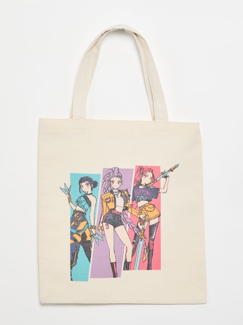 Tote bag \'Demon Hunters\' - Kiabi Tote bag \'Demon Hunters\' - Kiabi