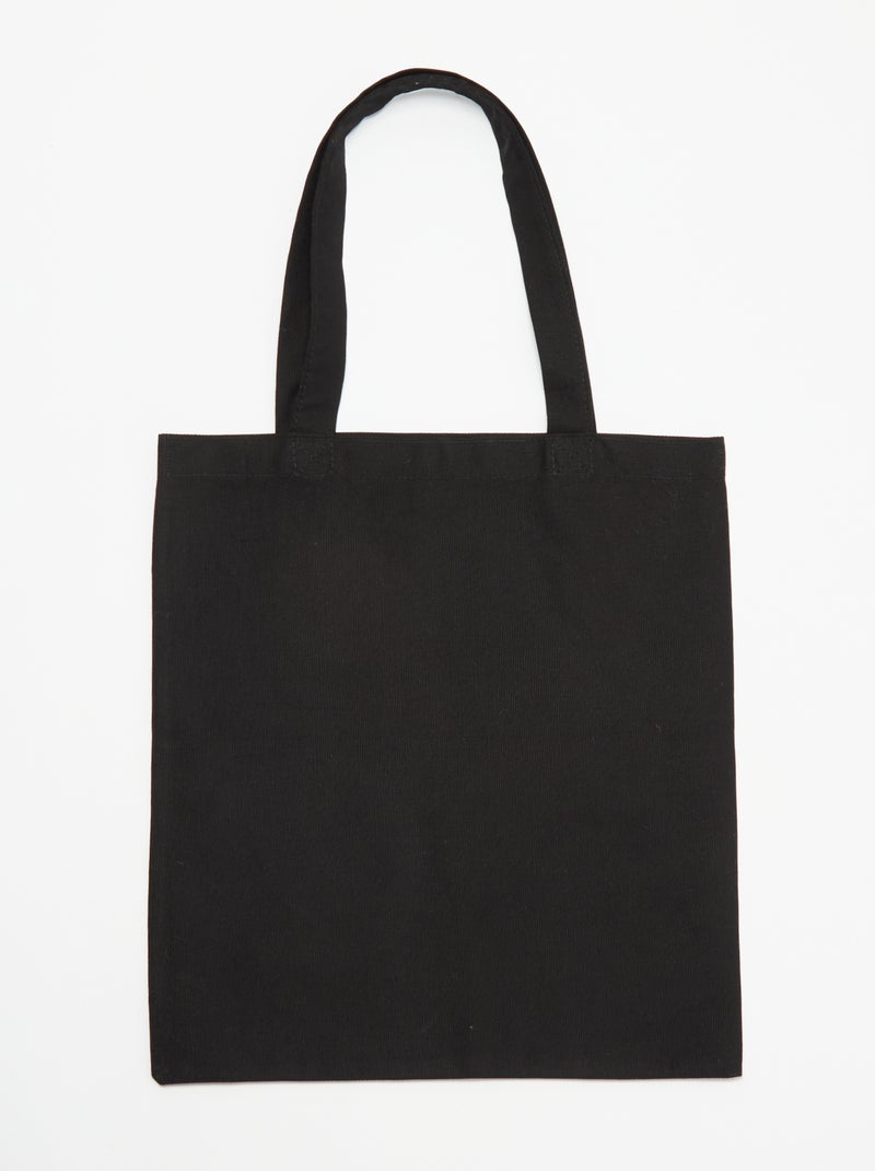 Tote bag 'K-Pop Demon Hunters' Nero - Kiabi