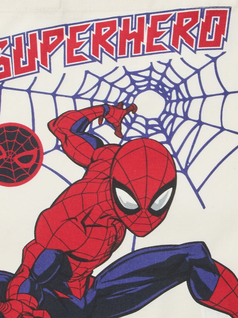 Tote bag L 'Spiderman' Beige - Kiabi
