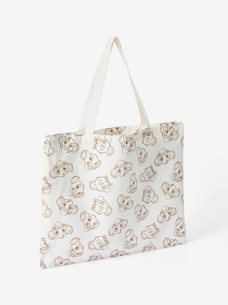Tote bag XL 'Il Re Leone' 'Disney' Beige - Kiabi