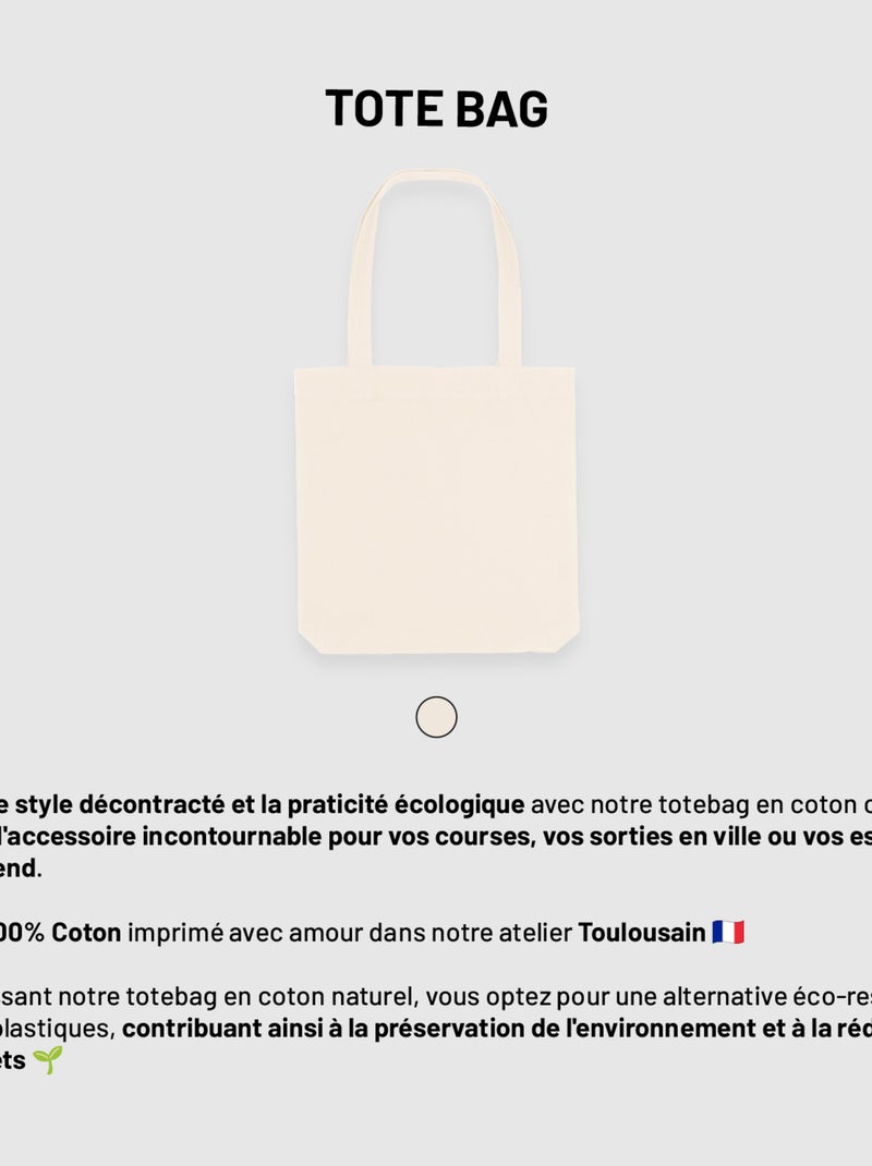 Totebag ARC EN CIEL Beige - Kiabi