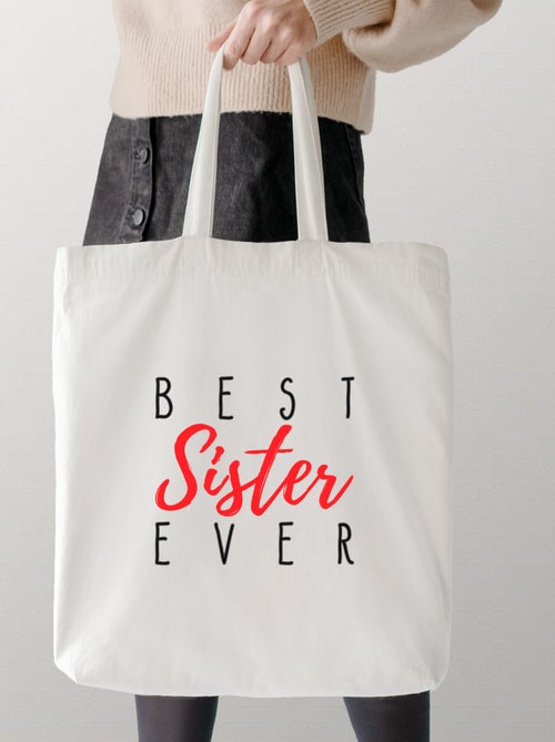 Totebag BEST SISTER EVER - Kiabi
