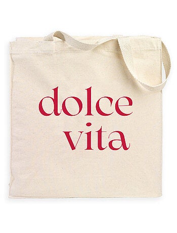 Totebag DOLCE VITA ROUGE