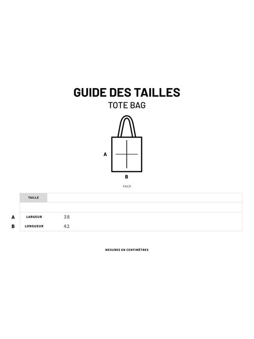 Totebag FAMILY FOREVER - Kiabi