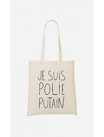 Totebag JE SUIS POLIE