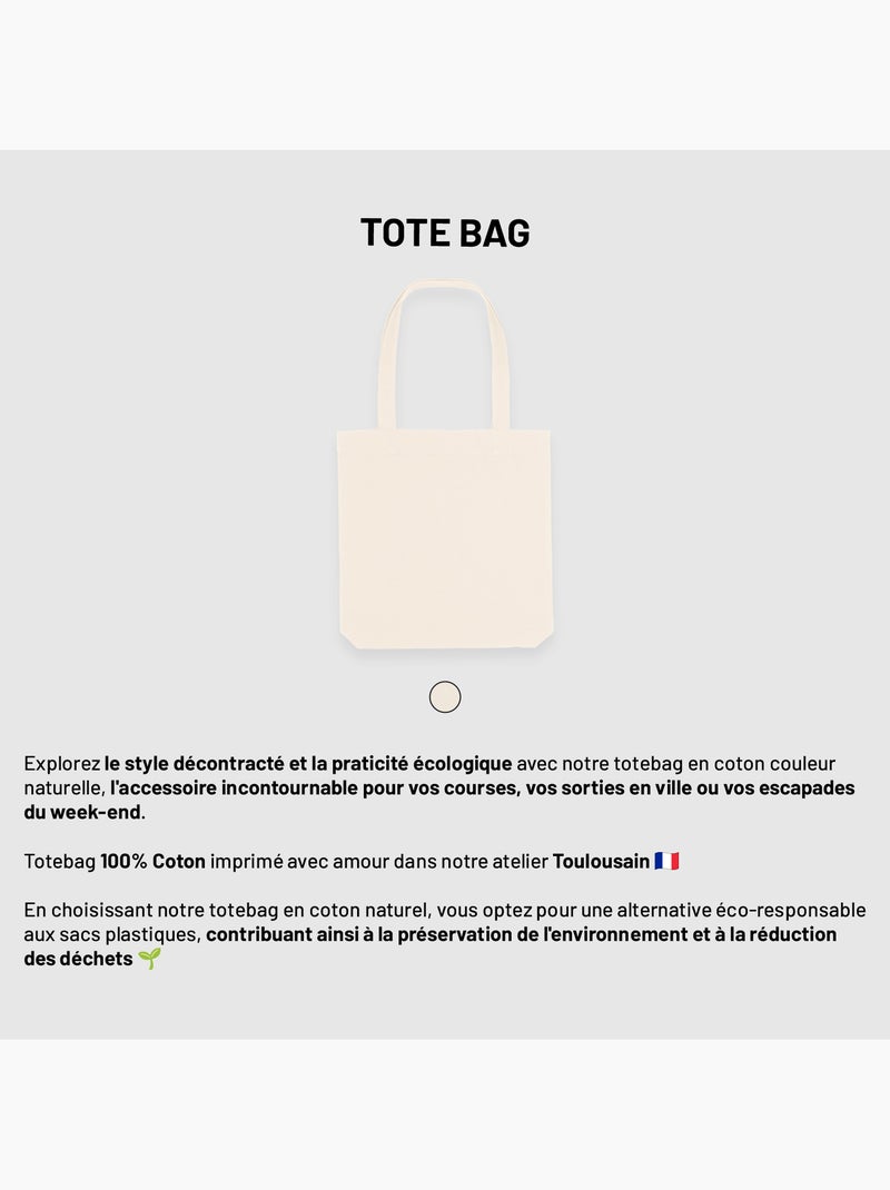 Totebag LES PRINCES EXISTENT Beige - Kiabi
