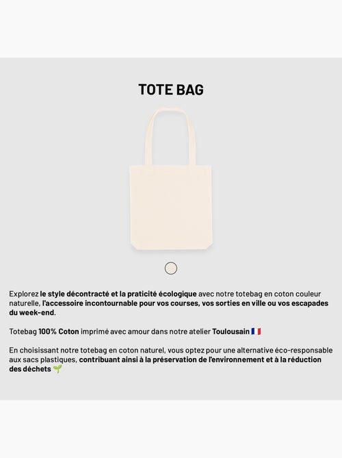 Totebag PAS DU MATIN - Kiabi Totebag PAS DU MATIN - Kiabi