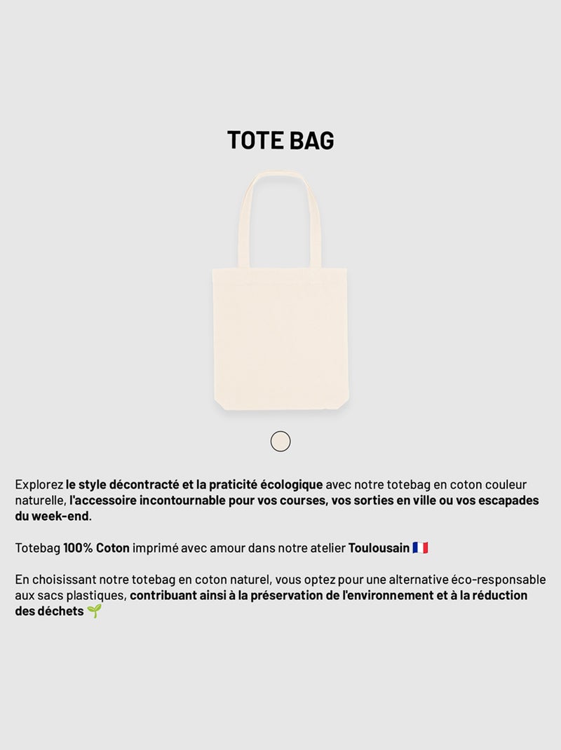 Totebag PISSENLIT Beige - Kiabi