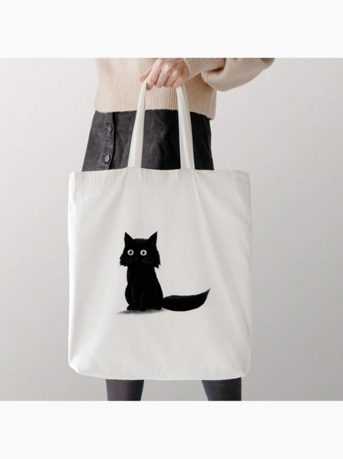 Totebag SITTING CAT - Kiabi