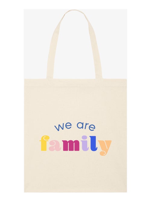 Totebag WE ARE FAMILY - Kiabi