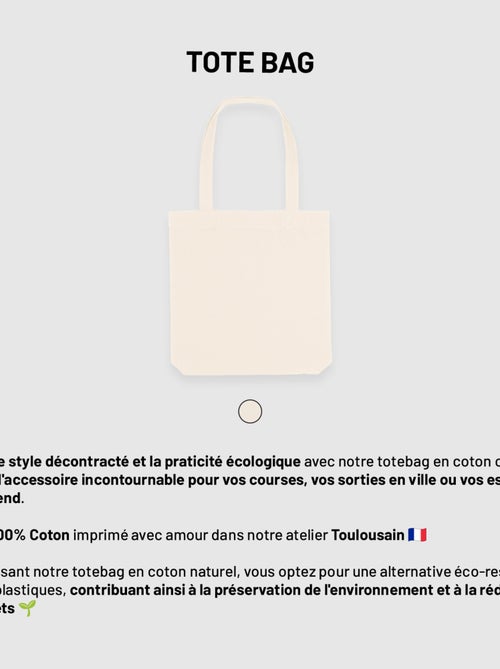 Totebag WEEKEND - Kiabi