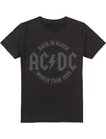 Tour maglietta emblema uomo - acdc