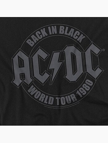 Tour maglietta emblema uomo - acdc