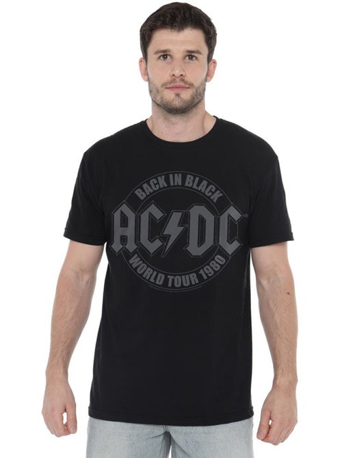 Tour maglietta emblema uomo - acdc - Kiabi