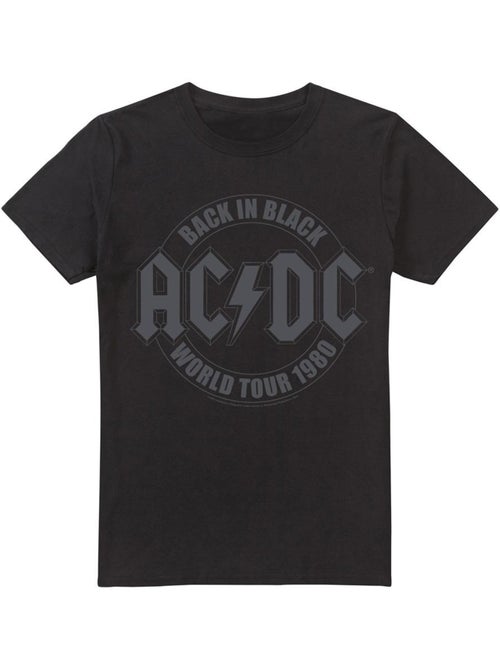 Tour maglietta emblema uomo - acdc - Kiabi