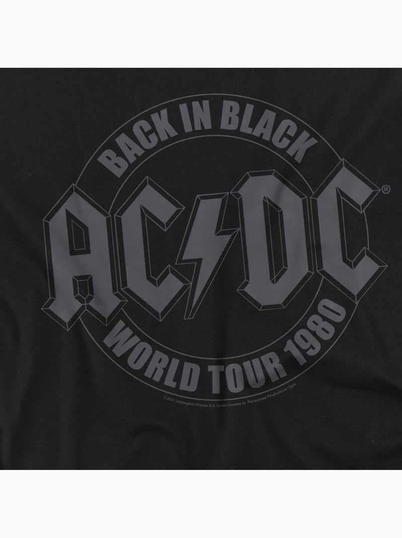 Tour maglietta emblema uomo - acdc Nero - Kiabi