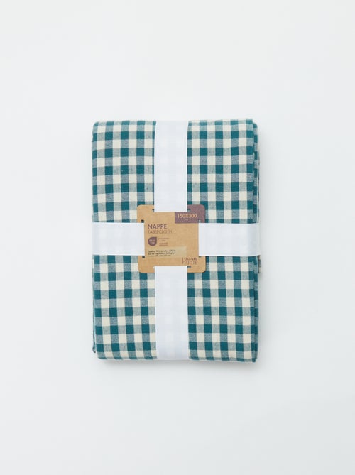 Tovaglia a quadri 150 x 270 - Kiabi Home - Kiabi