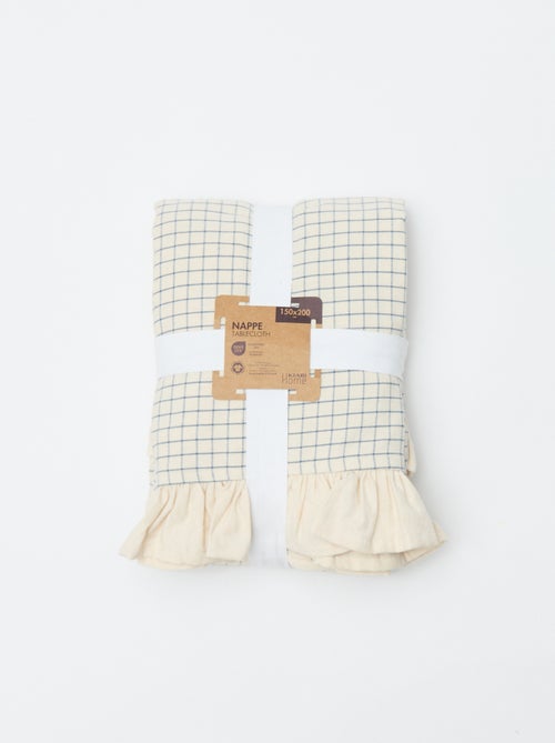 Tovaglia a quadri (150x200 cm) - Kiabi Home - Kiabi