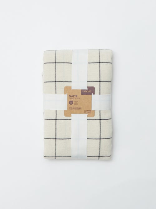Tovaglia a quadri (150x200 cm) - Kiabi Home - Kiabi
